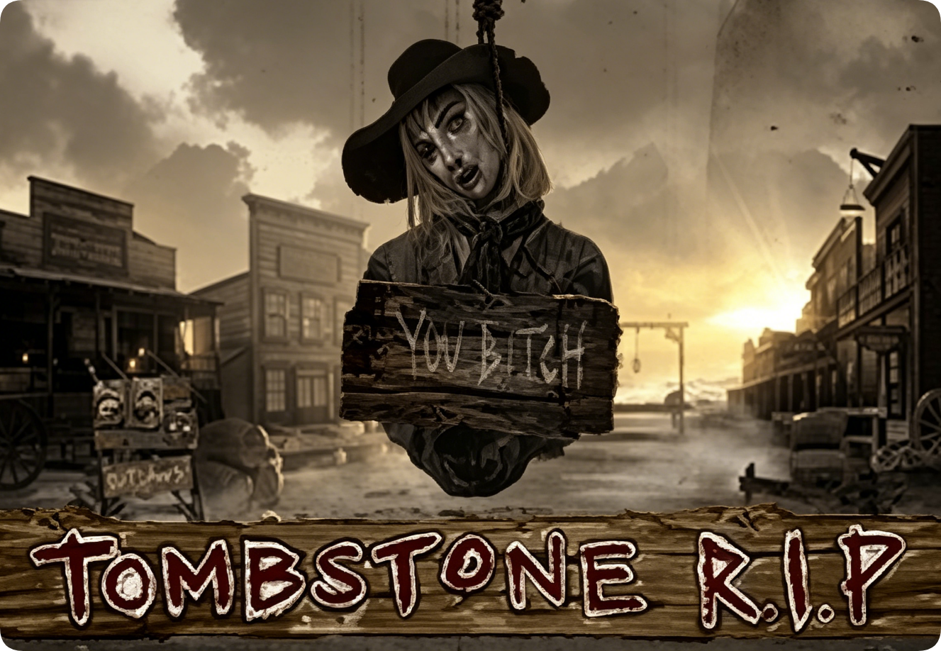Tombstone Rip banner